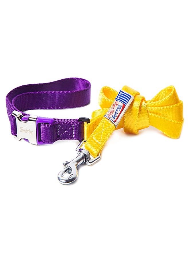 Touchdog Harness and Lead Set, Yellow (15mm) - Image 2